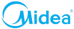 Логотип фирмы Midea в Видном